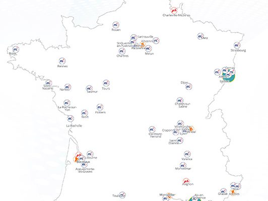 Implantations ViaSphère Implantations ViaSphère